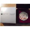 Image 1 : 1981 CANADA LOCOMOTIVE SILVER DOLLAR PROOF .3750 OZ. ASW, ORIGINAL ROYAL CANADIAN MINT PACKAGING