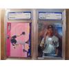 Image 1 : 2 PGS GRADED DEREK JETER #15 BASEBALL CARDS 1994 UPPER DECK COLL. CHOICE NM-MT 8 AND 1995 UPPPER DEC