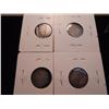 Image 2 : 1912,13,18 & 19 CANADA SILVER 5 CENTS