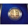 Image 1 : 1987-W GOLD $5 US CONSTITUTION PROOF COIN ORIGINAL US MINT PACKAGING, 1/4 OZ. OF GOLD