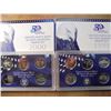 Image 1 : 1999 & 2000 US 50 STATE QUARTERS PROOF SETS WITH BOXES