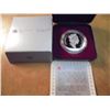 Image 2 : 1990 CANADA KELSEY SILVER DOLLAR PROOF .3750 OZ. ASW, ORIGINAL ROYAL CANADIAN MINT PACKAGING