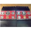 Image 1 : 1975 & 1976 US PROOF SETS (WITH BOXES)
