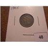 Image 1 : 1865 THREE CENT PIECE (NICKEL)