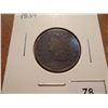 Image 1 : 1834 US HALF CENT