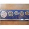 Image 2 : 1966 US SPECIAL MINT SET WITH NO BOX 40% SILVER JOHN F. KENNEDY HALF DOLLAR