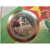 Image 3 : PATTERN 1994 UGANDA 1000 SHILLINGS WORLD CUP PROOF, CAMEROON PNC, RETAIL IS ABOUT $100.00