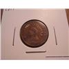 Image 1 : 1877 INDIAN HEAD CENT KEY DATE VERY FINE ATTRACTIVE DESPITE ITS USE IN JEWELRY, 2015 REDBOOK RETAIL 