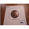 Image 3 : 1877 INDIAN HEAD CENT KEY DATE VERY FINE ATTRACTIVE DESPITE ITS USE IN JEWELRY, 2015 REDBOOK RETAIL 