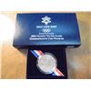 Image 1 : 2002-P OLYMPIC WINTER GAMES SALT LAKE UNC SILVER DOLLAR, ORIGINAL US MINT PACKAGING