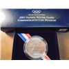 Image 2 : 2002-P OLYMPIC WINTER GAMES SALT LAKE UNC SILVER DOLLAR, ORIGINAL US MINT PACKAGING