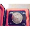 Image 1 : 1973 CANADA RCMP SILVER DOLLAR TONED PROOF .3750 OZ. ASW, ORIGINAL ROYAL CANADIAN MINT PACKAGING