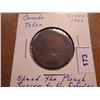 Image 1 : CIRCA 1900 CANADA TOKEN SPEED THE PLOUGH, SUCESS TO THE FISHERIES