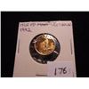 Image 1 : GOLD 1992 ISLE OF MAN 1/25TH CROWN (PF LIKE)