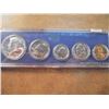 Image 1 : 1967 US SPECIAL MINT SET WITHOUT BOX 40% SILVER JOHN F. KENNEDY HALF DOLLAR