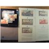 Image 1 : SOUVENIR CARDS SET OF THE BANK OF ISRAEL 1ST SERIES BANK NOTES, ORIGINAL MINT PACKAGING, LIMITED NUM