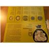 Image 2 : 1992 ISRAEL UNC HANUKKA COIN SET ORIGINAL MINT PACKAGING, LIMITED EDITION OF 8000 SETS