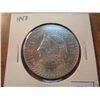 Image 1 : 1947 MEXICO SILVER 5 PESO .8680 OZ. ASW UNC
