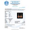 Image 3 : 14k Gold 8.00ct Citrine 2.25ct Diamond Earrings