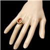 Image 3 : 14k Gold 6.50ct Citrine 1.10ct Diamond Ring
