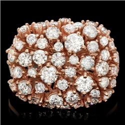 14k Rose Gold 2.25ct Diamond Ring