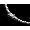 Image 4 : 18k White Gold 6.00ct Diamond Necklace