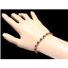 Image 5 : 14k 15.00ct Tourmaline 0.80ct Diamond Bracelet