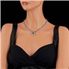 Image 5 : 14k Gold 25.5ct Tanzanite 3.00ct Diamond Necklace