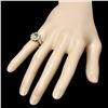 Image 3 : 14k Gold 1.74ct Tourmaline 1.10ct Diamond Ring