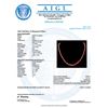 Image 6 : 14k Gold 37.00ct Ruby 1.15ct Diamond Necklace