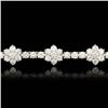 Image 4 : 18k White Gold 6.80ct Diamond Bracelet