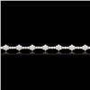 Image 5 : 18k White Gold 6.80ct Diamond Bracelet