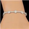 Image 7 : 18k White Gold 6.80ct Diamond Bracelet