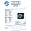 Image 4 : 14k White Gold 3.50ct Emerald 0.95ct Diamond Ring