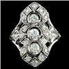 Image 1 : 14k White Gold 1.50ct Diamond Ring