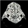 Image 3 : 14k White Gold 1.50ct Diamond Ring