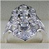 Image 4 : 14k White Gold 1.50ct Diamond Ring