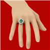 Image 3 : 14k Gold 1.81ct Opal 0.65ct Diamond Ring