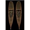 Pair of Children's Snowshoes 33" L. 6 1/4" W. Good Condition…