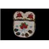 Plains Beaded Pouch with Floral Design ca. 1930 4 1/2" W. 3 3/4" H. Good Condition…