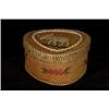Image 1 : Birch Bark Basket with Moose Motif Quill Work 5" L. 2 3/4" H. Fine Condition…