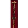 Image 2 : Finely Carved and Painted Eight Figure Talking Stick by D.J. LeBlanc from Nanaimo, B.C. 40" H. F…