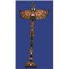 Image 3 : Jimmy Joseph Carved Human, Killer Whale and Thunderbird Totem 31 1/2" H. 16" W. Fine Condition…