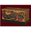 Image 1 : Kwakiutl Carved Blanket Box by Jimmy Joseph with Sisiutl, Killer Whale, Sun, Raven and Wolf with…