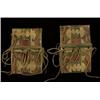 Image 1 : Pair of Plains Toy Rawhide Parfleche 4 1/2" H. Good Condition…