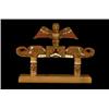 Image 1 : Vintage Kwaguhl House Post Totem Signed Ron James 16" H. 21" L. Good Condition…