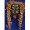 Image 1 : Carved and Painted Dzunukwa Mask by Randy Stiglitz with Cedar Bark Hair 15 1/2" W. 15" H. Fine C…