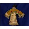 Image 2 : Rosebud Sioux Fully Beaded Buckskin Doll 12" H. Fine Condition…