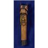 Image 1 : Carved and Painted Wolf Rattle 11 1/4" L. Good Condition…