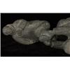 Image 4 : Superb Older Inuit Carving of Mother Struggling with Child's Boot Signed #E9-1029 by Arnaituk Kup…